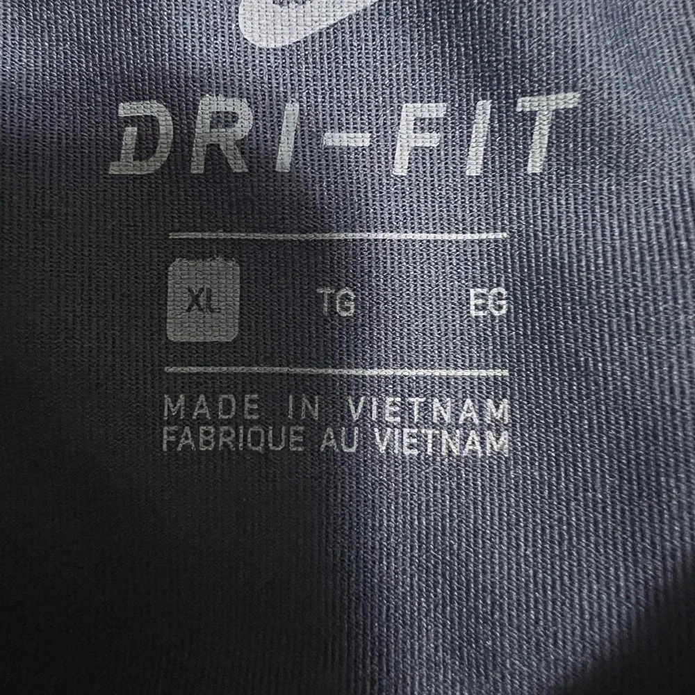 Nike Blue and Black Polo Shirt Dynamic Design